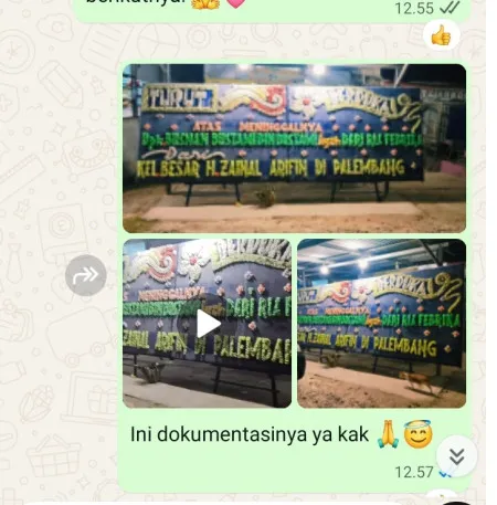 Pengiriman Papan Bunga Duka Rengas